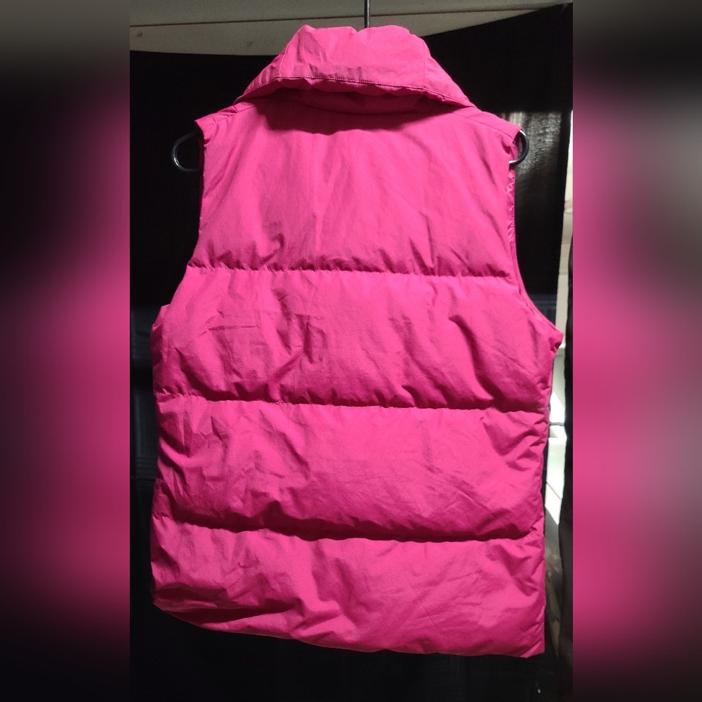 Lucy Fuchsia Puffer Vest - Picture 3 of 7